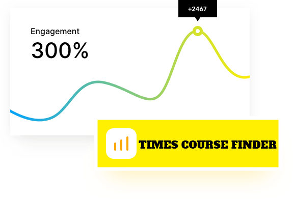 Times Course Finder banner